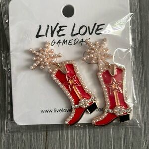 Cowgirl earrings